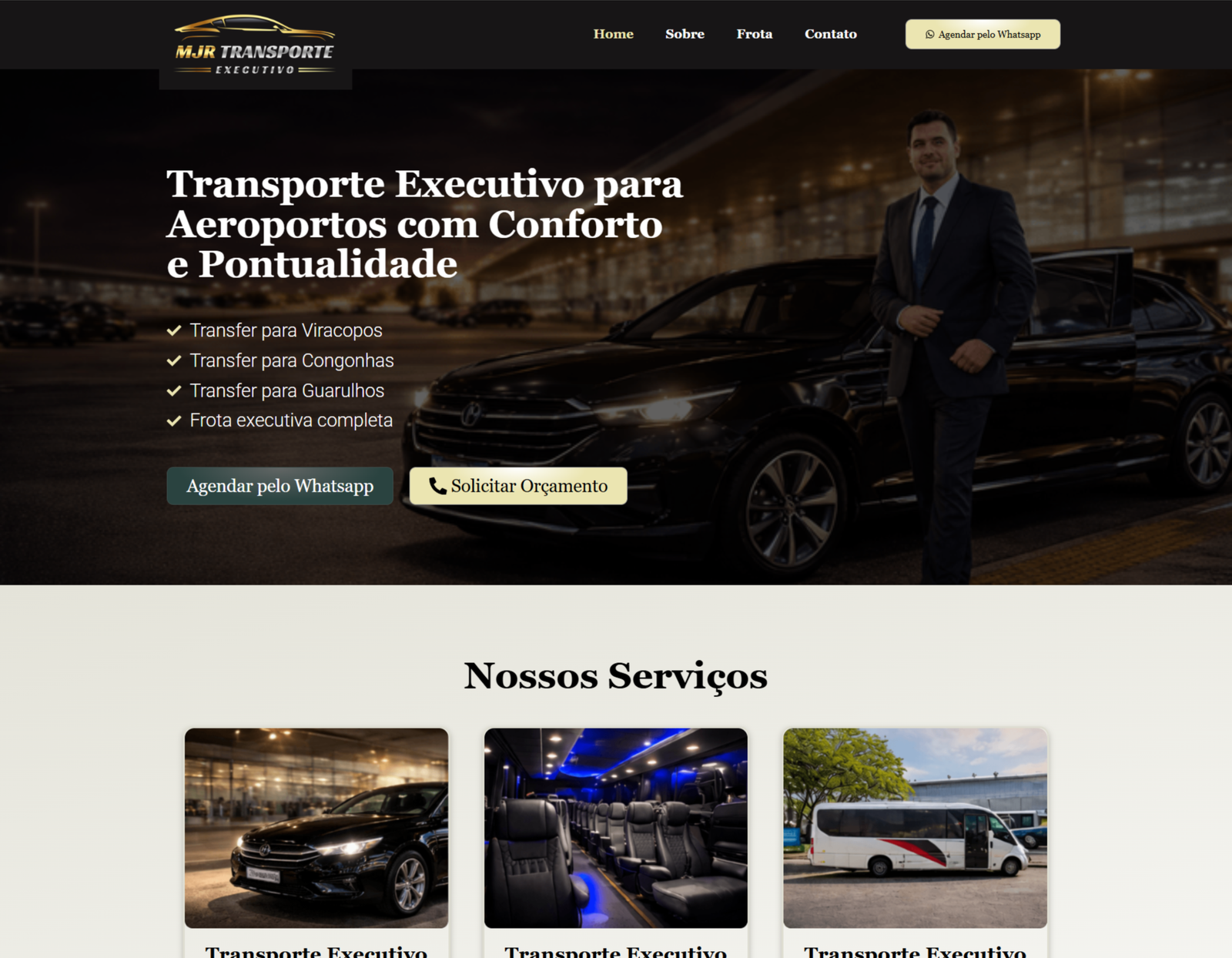 MJR Transporte Executivo